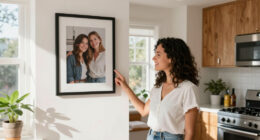 Sisters find their pic hanging in Airbnb home