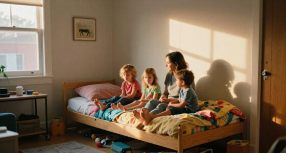 Three Kids Get the Only Bedroom in This 525-Square-Foot Apartment