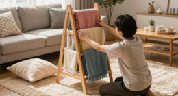 Aldi's Best-Selling Blanket Storage Ladder Is Finally Back