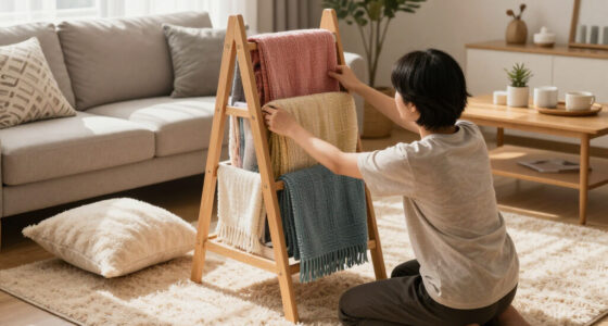 Aldi's Best-Selling Blanket Storage Ladder Is Finally Back