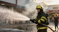 Firefighters Extinguish Blaze At Botany Town Centre In East Auckland - 1News