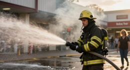 Firefighters Extinguish Blaze At Botany Town Centre In East Auckland - 1News