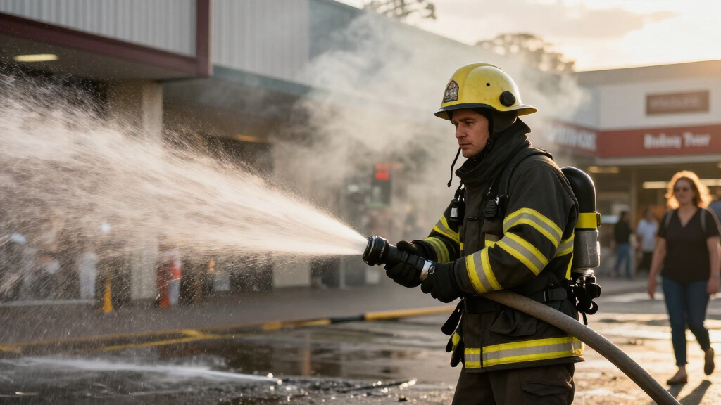 Firefighters Extinguish Blaze At Botany Town Centre In East Auckland - 1News