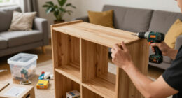 I Created A Pretty IKEA BILLY Hack That Seriously Cuts Clutter