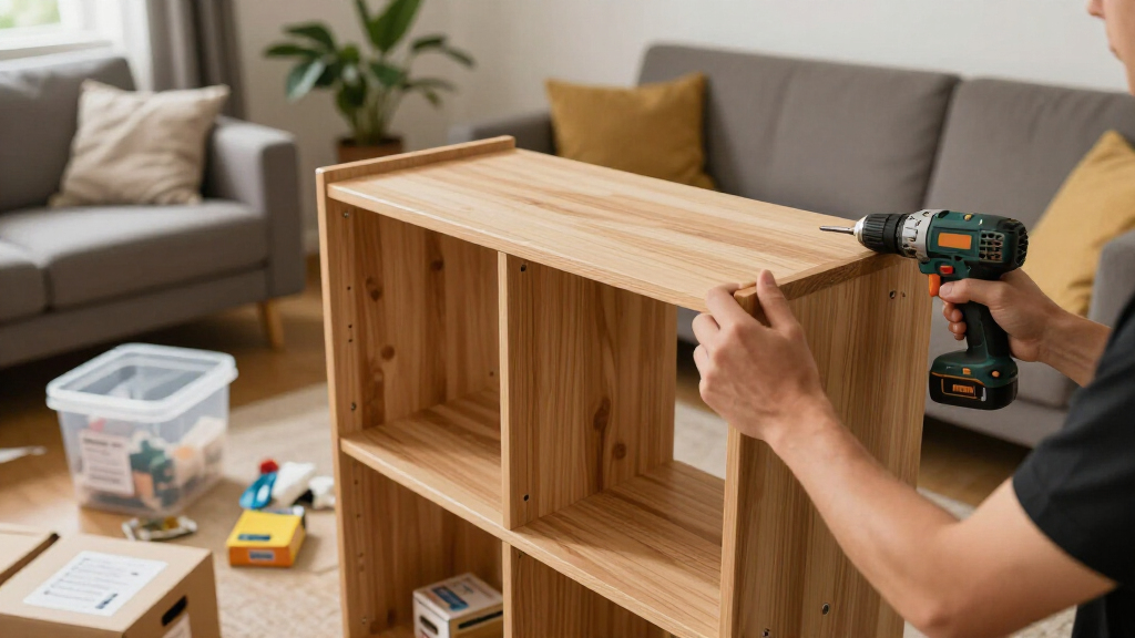 I Created A Pretty IKEA BILLY Hack That Seriously Cuts Clutter