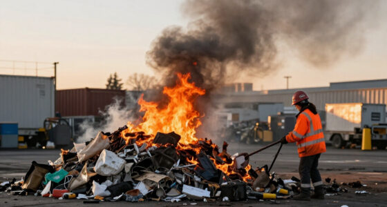 Large Garbage Fire Erupts At South Seattle Transfer Station - KOMO