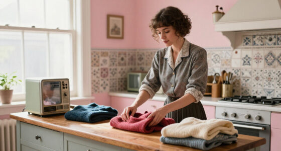 She Stores Sweaters In The Kitchen Of Her Pink-Drenched 1920S LA Studio