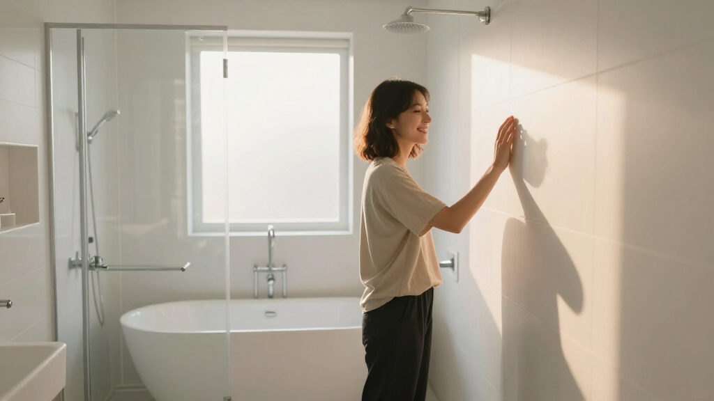 They Ditched A Tub In Their Cramped Bathroom — It Was The Best Decision