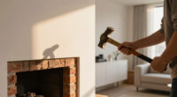 They Removed The Living Room’s Brick Fireplace — And They Don’t Regret It