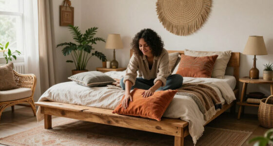 This Boho Bedroom Got A Relaxing Redo That Was Completely DIYed