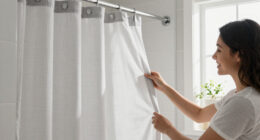 A $10,000 Plumbing Problem Led Me To A $328 Shower Curtain I Love