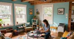 A Designer Transformed A 1977 Sears Kit House Into A Colorful Retreat