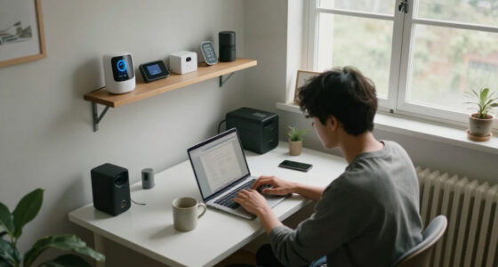 Her Home Office Is In An Unexpected Location — Now It's Clutter-Free