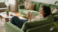 I Didn’t Think I’d Ever Buy A Green Couch — But I’m So Glad I Got This One From Burrow (It’s Prettier Than I’d Imagined!)