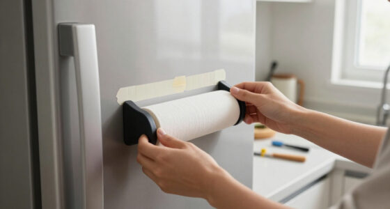 I’ll Never Put My Paper Towel Holder On The Counter Again After Seeing This Hack