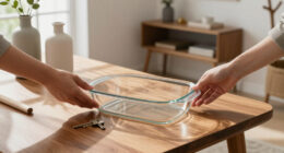 I Put A Pyrex Baking Dish In My Entryway, And It’s So Sleek And Functional