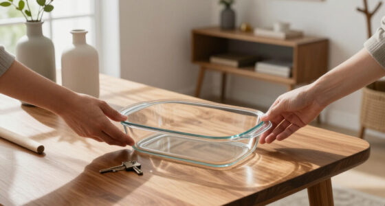 I Put A Pyrex Baking Dish In My Entryway, And It’s So Sleek And Functional
