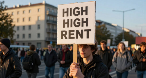 Protest Against High Rents Ahead Of Berlin Election