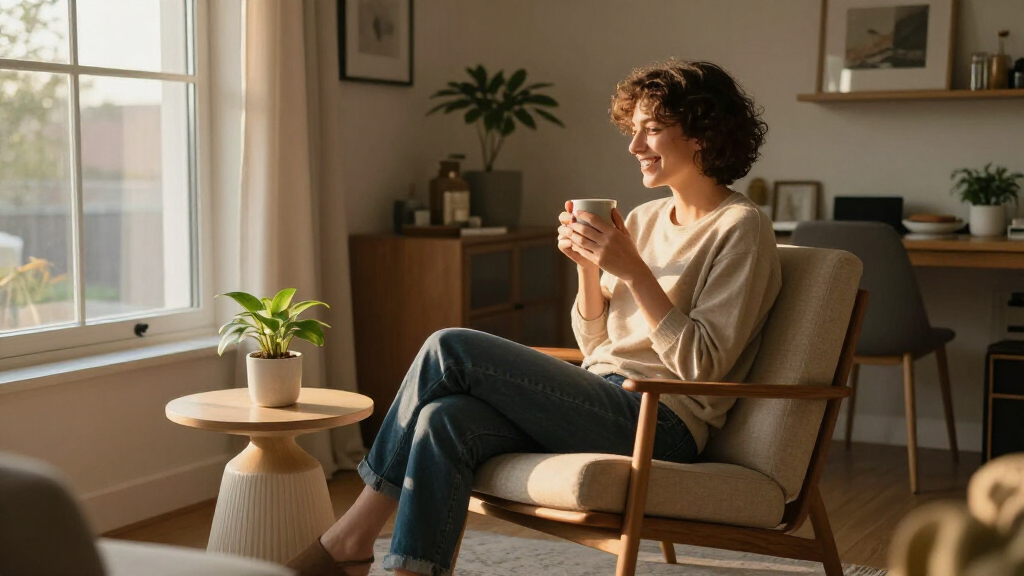 The Chic West Elm Chair That Made My Tiny Apartment 100X More Inviting