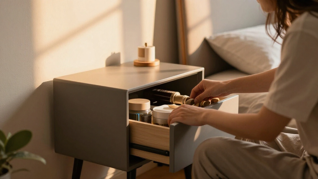 This Gorgeous Nightstand Gives Me Almost As Much Storage As A Small Dresser