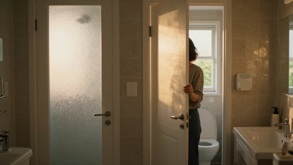 Two Doors Made This Bathroom Feel Awkward — So One Of Them Had To Go