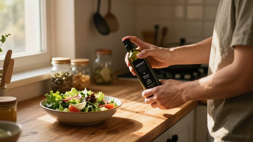YARRAMATE 16 Oz 2-In-1 Glass Olive Oil Sprayer For Cooking, Black | Food-grade Dispenser Bottle, 470 Ml, Spray And Pour, Portion Control, St