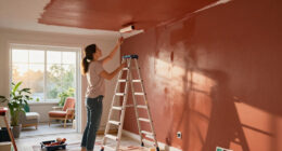 Are You Brave Enough To Paint A Gloss Ceiling? The 'Next Step' Of Color Drenching, Debated