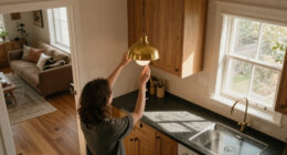 How I'm Taking Inspiration From Living Rooms For My Kitchen Lighting Upgrades This Autumn