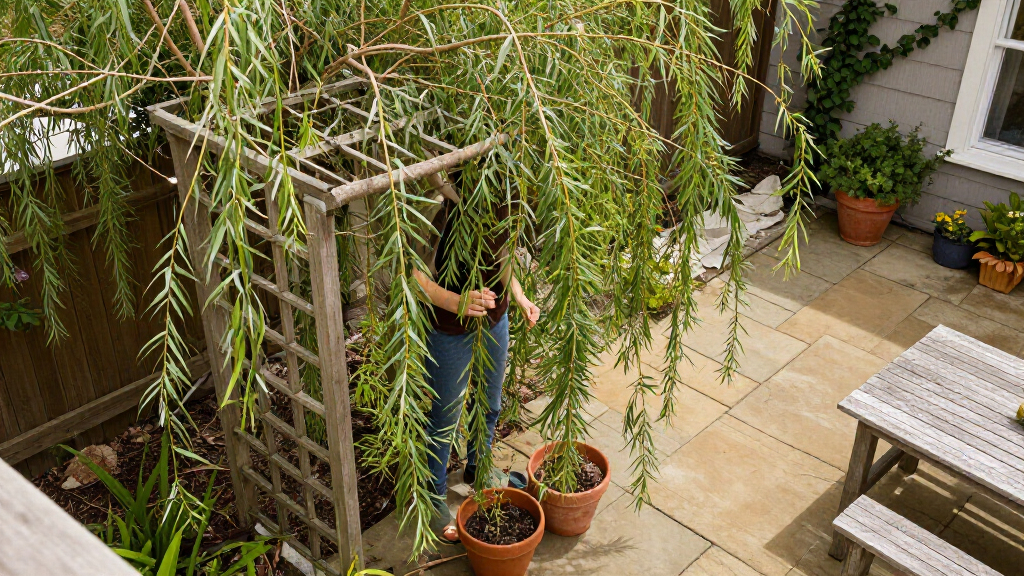Not Fences Or Screens: Add Privacy To A Backyard With An Old-Fashioned Solution