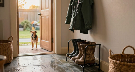 This £10 Argos Shoe Rack Is Perfect For Keeping Muddy Boots And Wet Jackets Tidy This Autumn